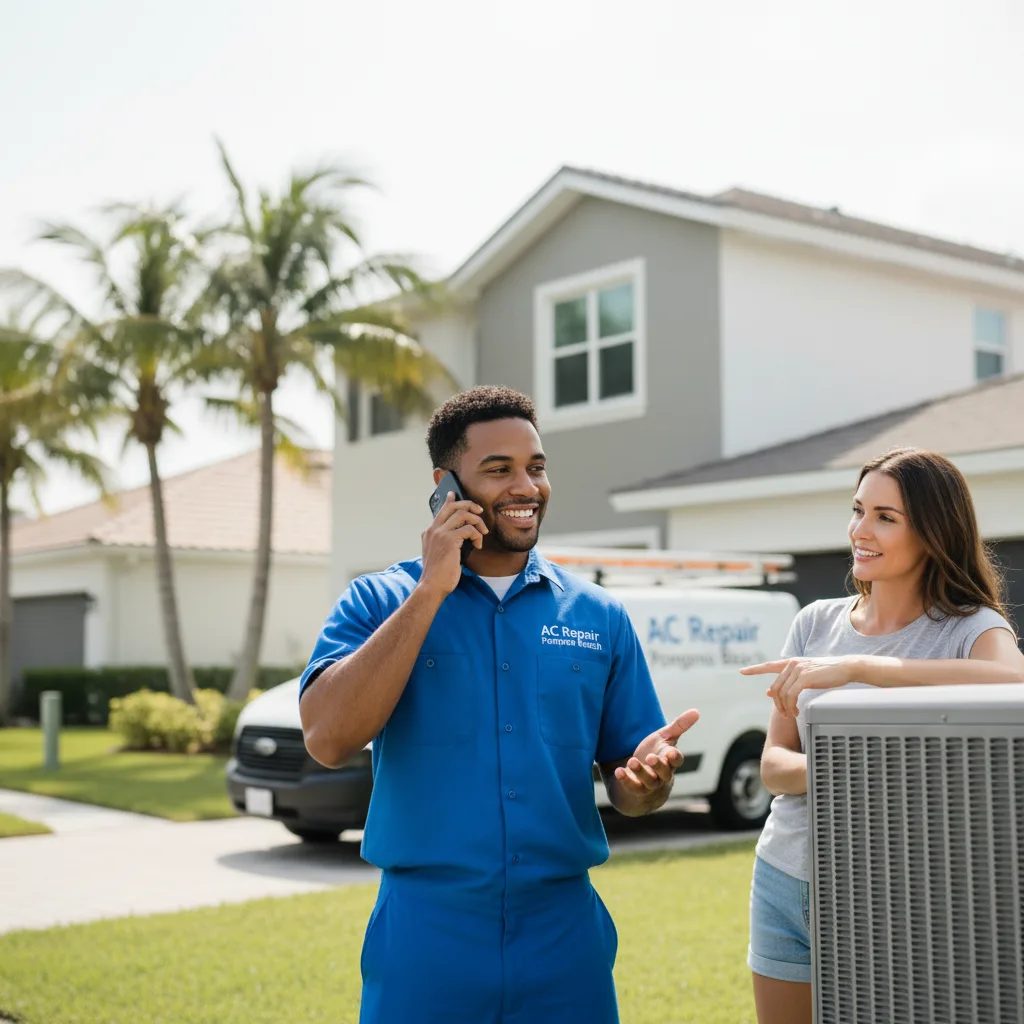 AC Repair Pompano Beach customer support in Cordell